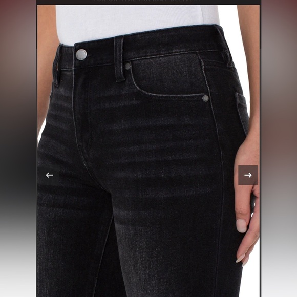 NWTLiverpool Los Angeles MARLEY GIRLFRIEND WITH RAW CUT CUFF ECO in Herington - Picture 4 of 17